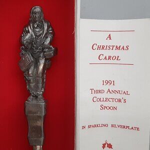 A Christmas Carol * Bob Marley * 3rd Edition * Reed & Barton Silverplate * 1991